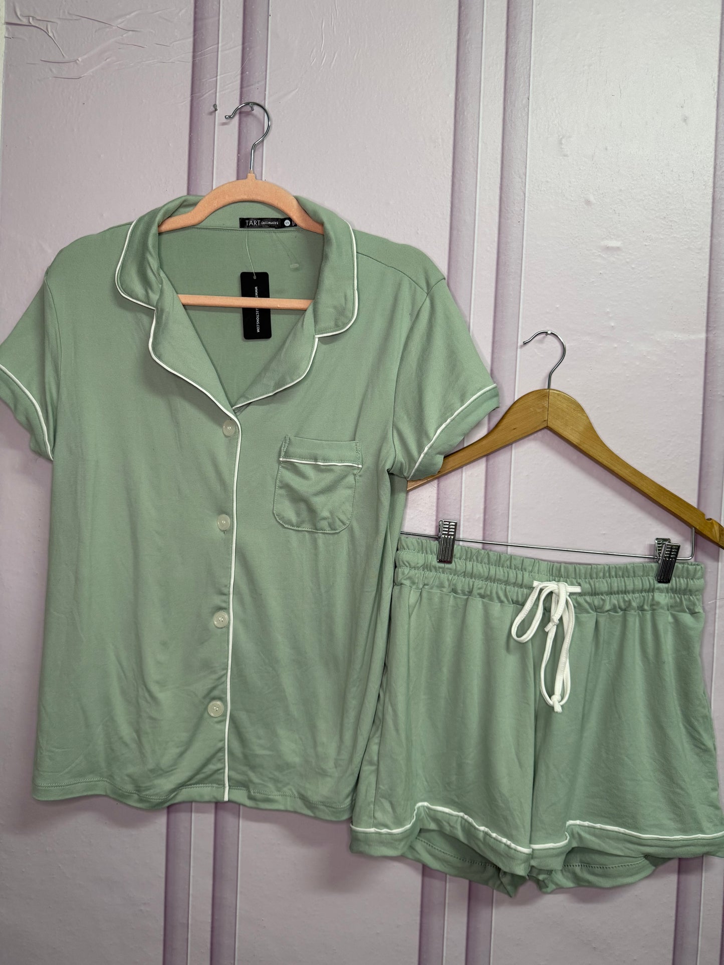 Green💚 Pijama Short