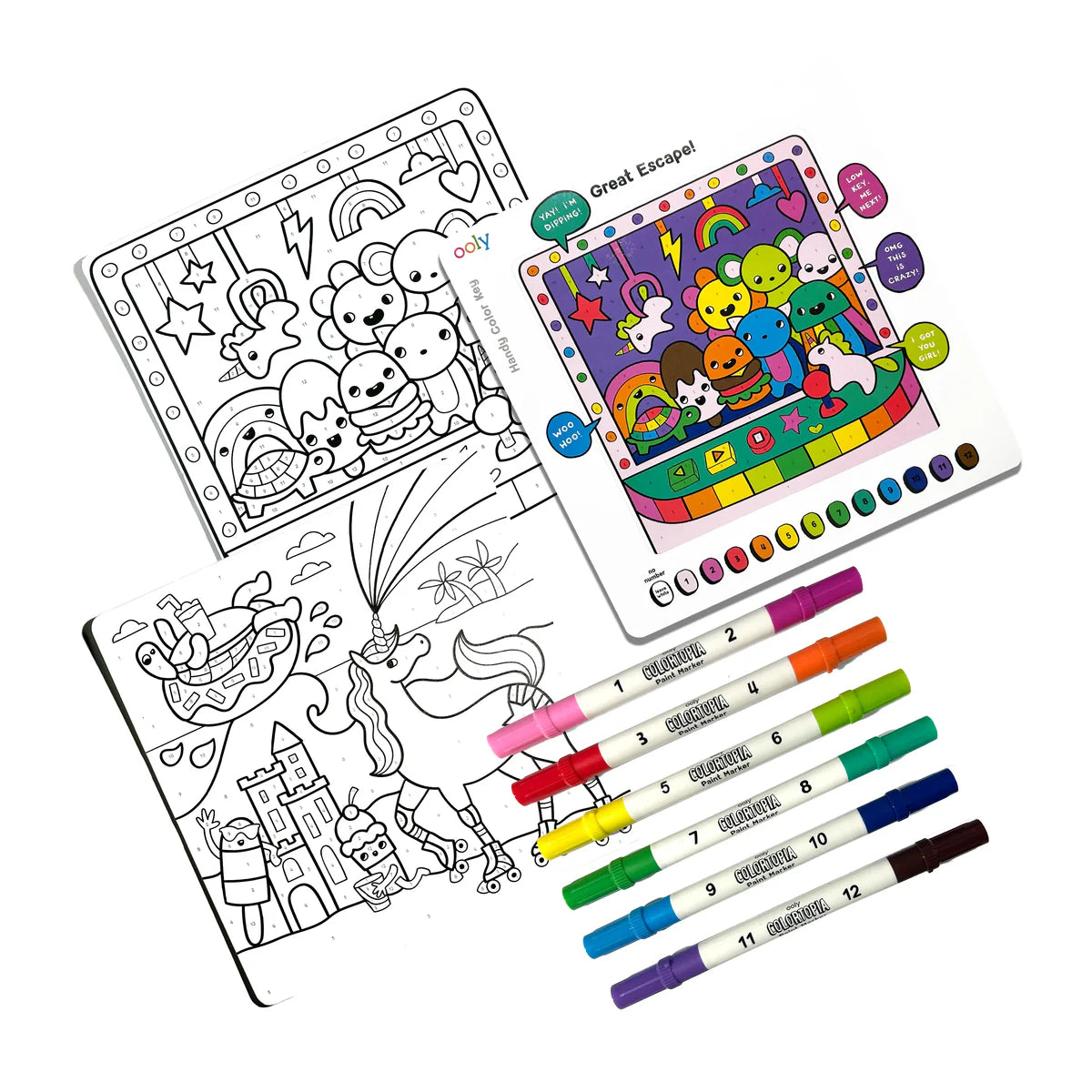 Colortopia💕 Set De Colorear por Número