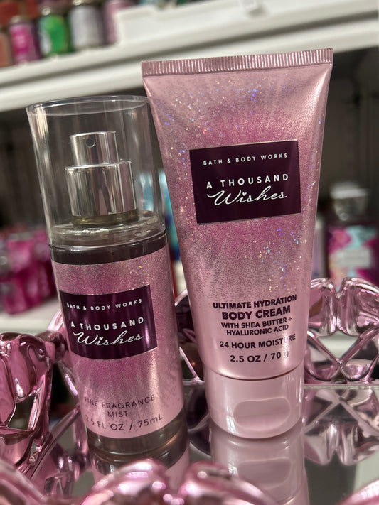 Mini Set Splash & Crema A Thousand Wishes