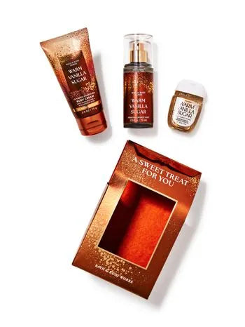 Bath&BodyWorks Set para regalo 3pc Warm Vanilla Sugar
