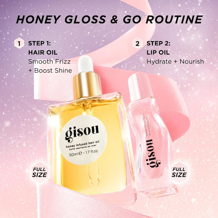 ✨Gisou✨Honey Gloss & Go Duo Value Set