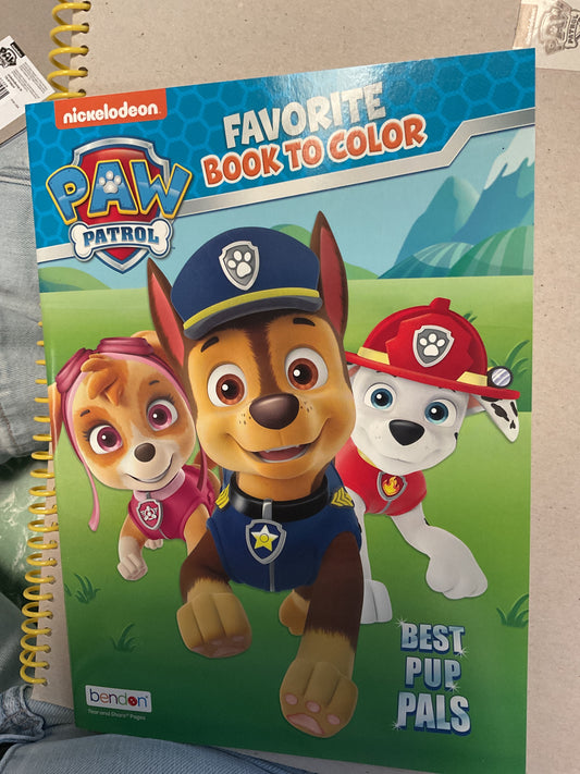 Paw Patrol Coloring Book
