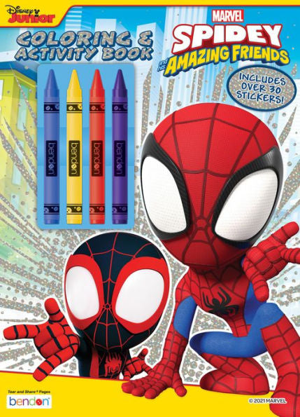Libro de Colorear Spidey and His Amazing Friends