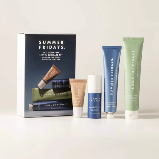 Summer Fridays 🌊 The Signature Travel Skincare Set