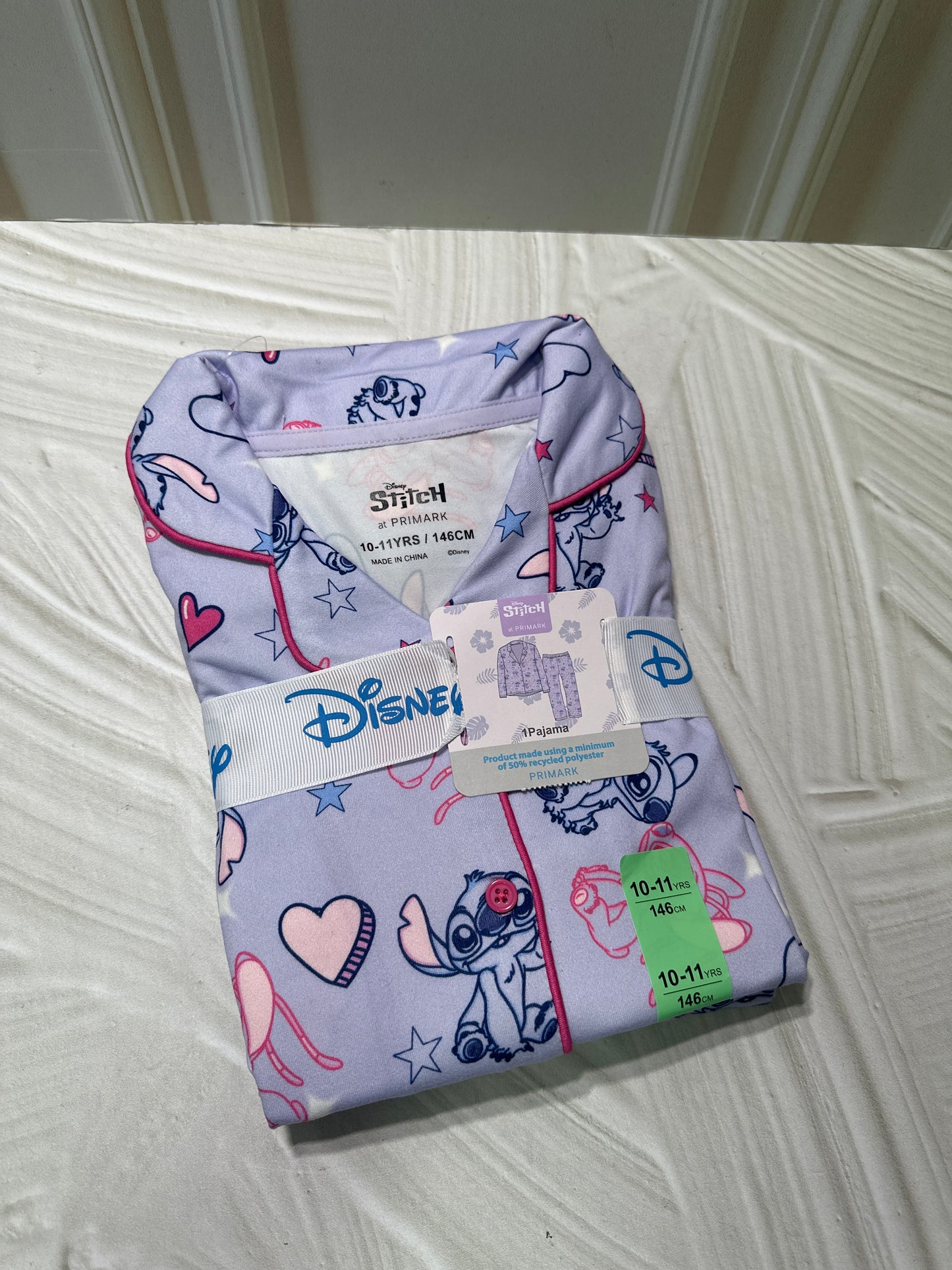Pijama de Stitch Morada