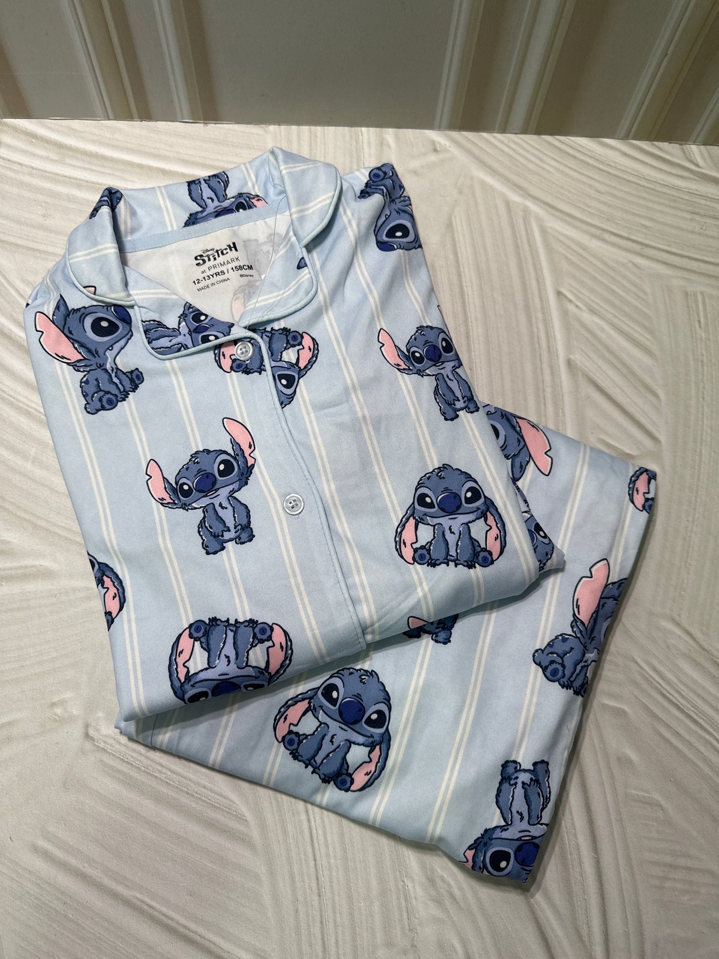 Pijama Stitch Manga Larga