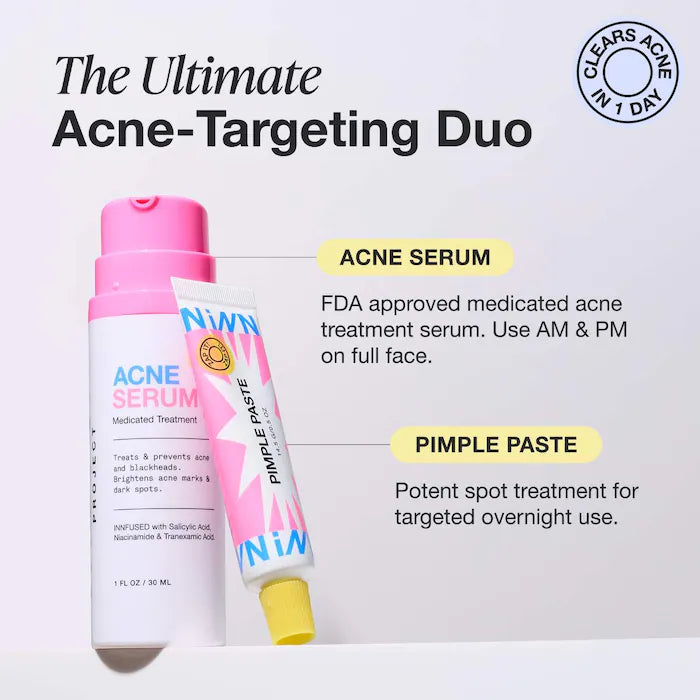 iNNBEAUTY PROJECT
Acne Serum Medicated Treatment for Acne & Blackheads