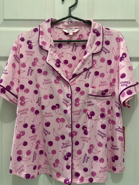 Pijama de Short Cerezas