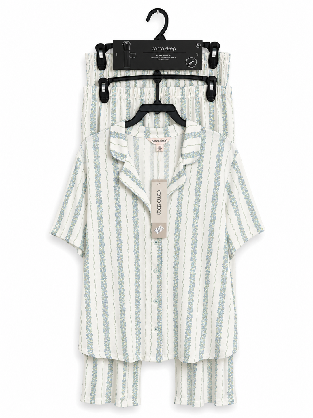Pijama 3 piezas Como Sleep (short & pantalón)