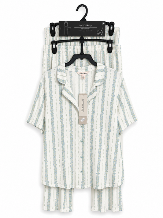 Pijama 3 piezas Como Sleep (short & pantalón)