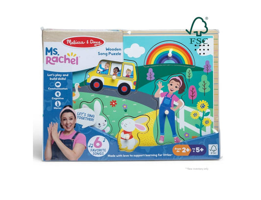 Ms.Rachel Wooden Song Puzzle👾