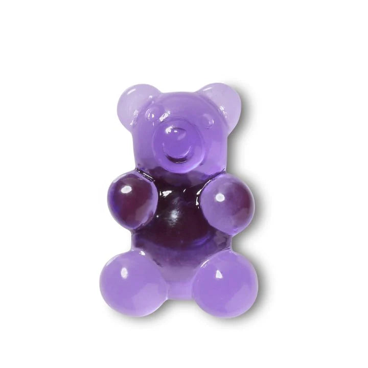 Oso de Gomita Morada Jibbitz