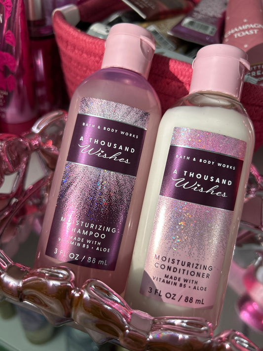 Mini Shampoo & Acondicionador A Thousand Wishes