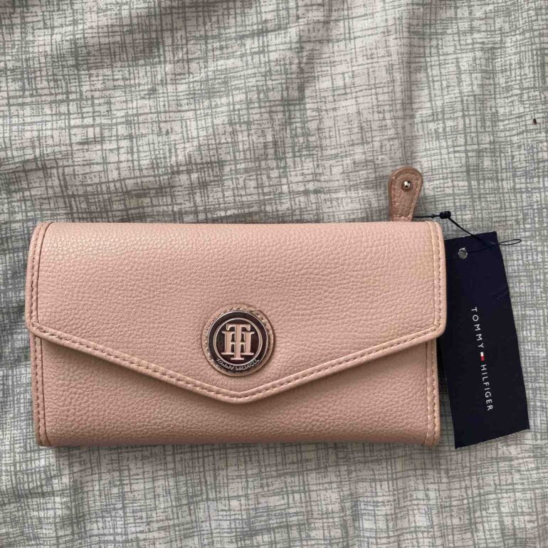 Monedero Tommy Hilfiger rosado