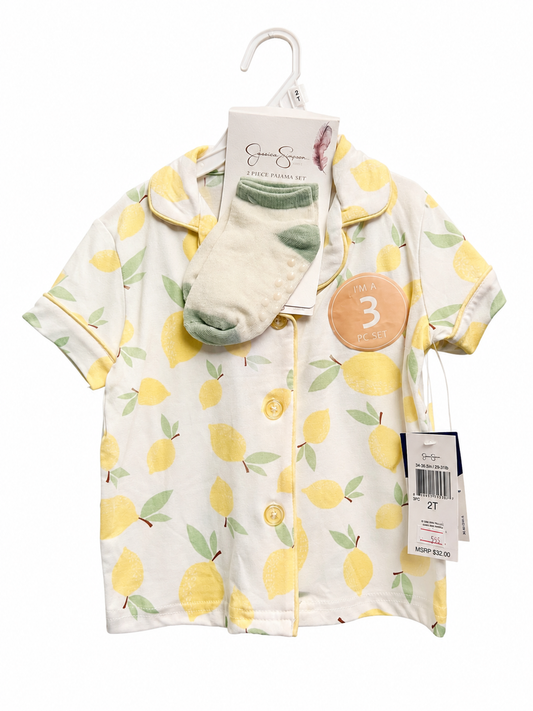 Pijama de Short Limones Jessica Simpson