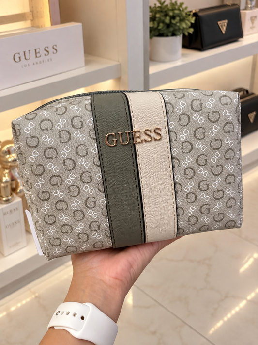 Cosmetiquera Verde Guess
