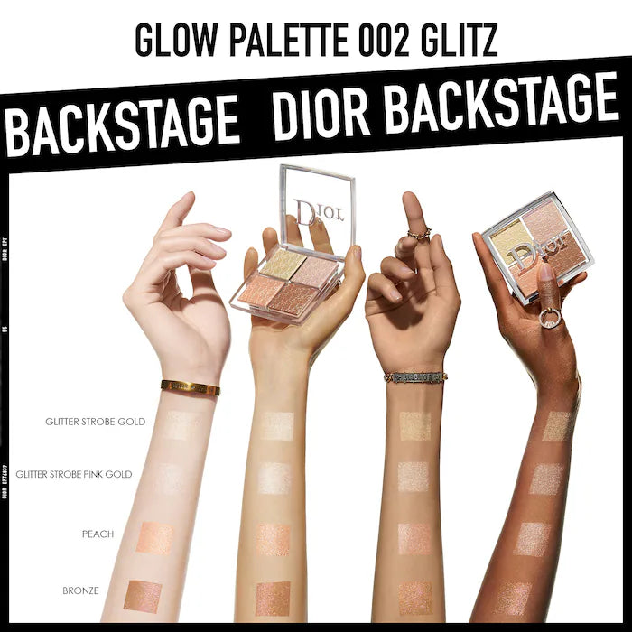 💓Dior BACKSTAGE Glow Face Palette💓 002 Glitz