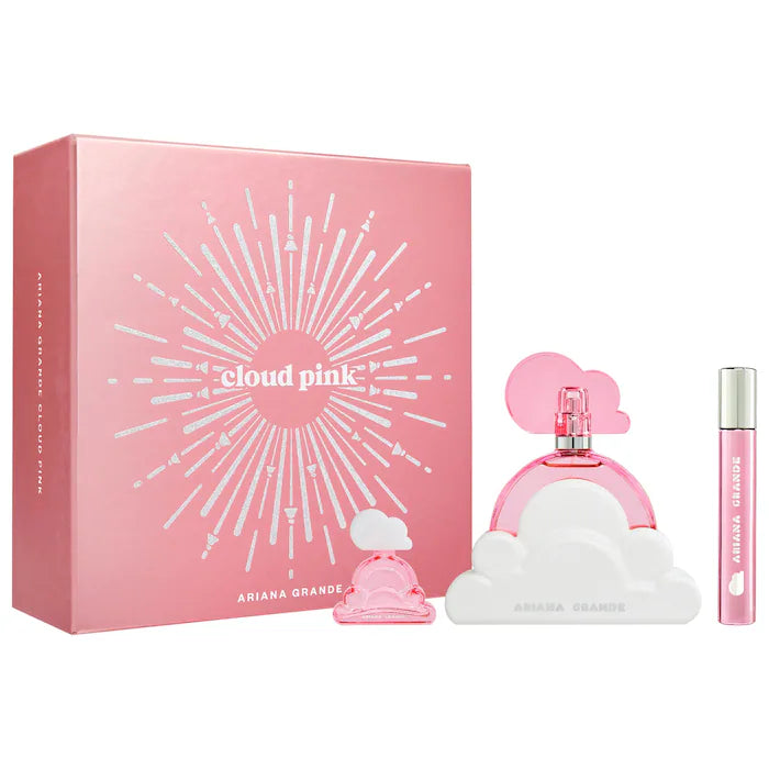 ☁️ Ariana Grande ☁️
Cloud Pink Eau de Parfum Perfume Trio Set