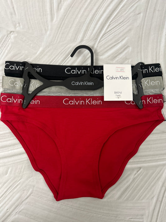 Pantie Pack Calvin Klein Bikini 3pcs