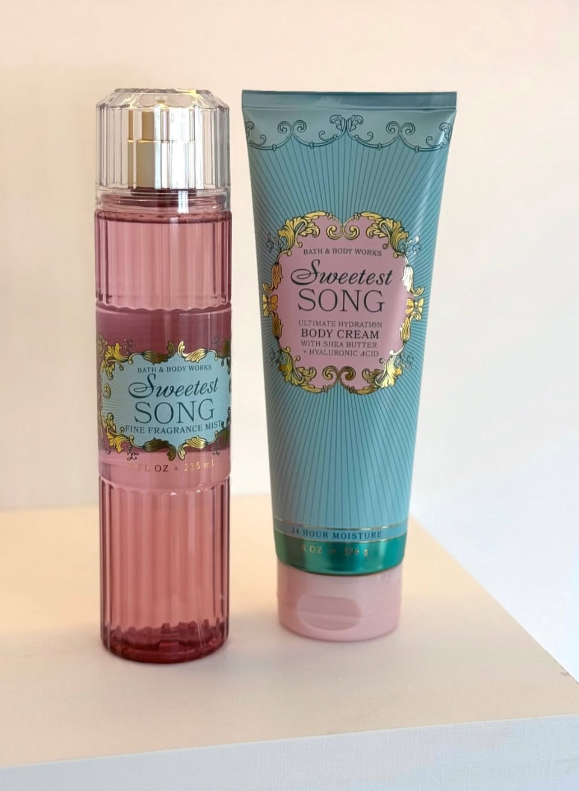 Sweetest Song 🎀🩵 Set 2pcs Splash&Crema