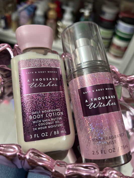 Mini Set Splash & Crema A Thousand Wishes