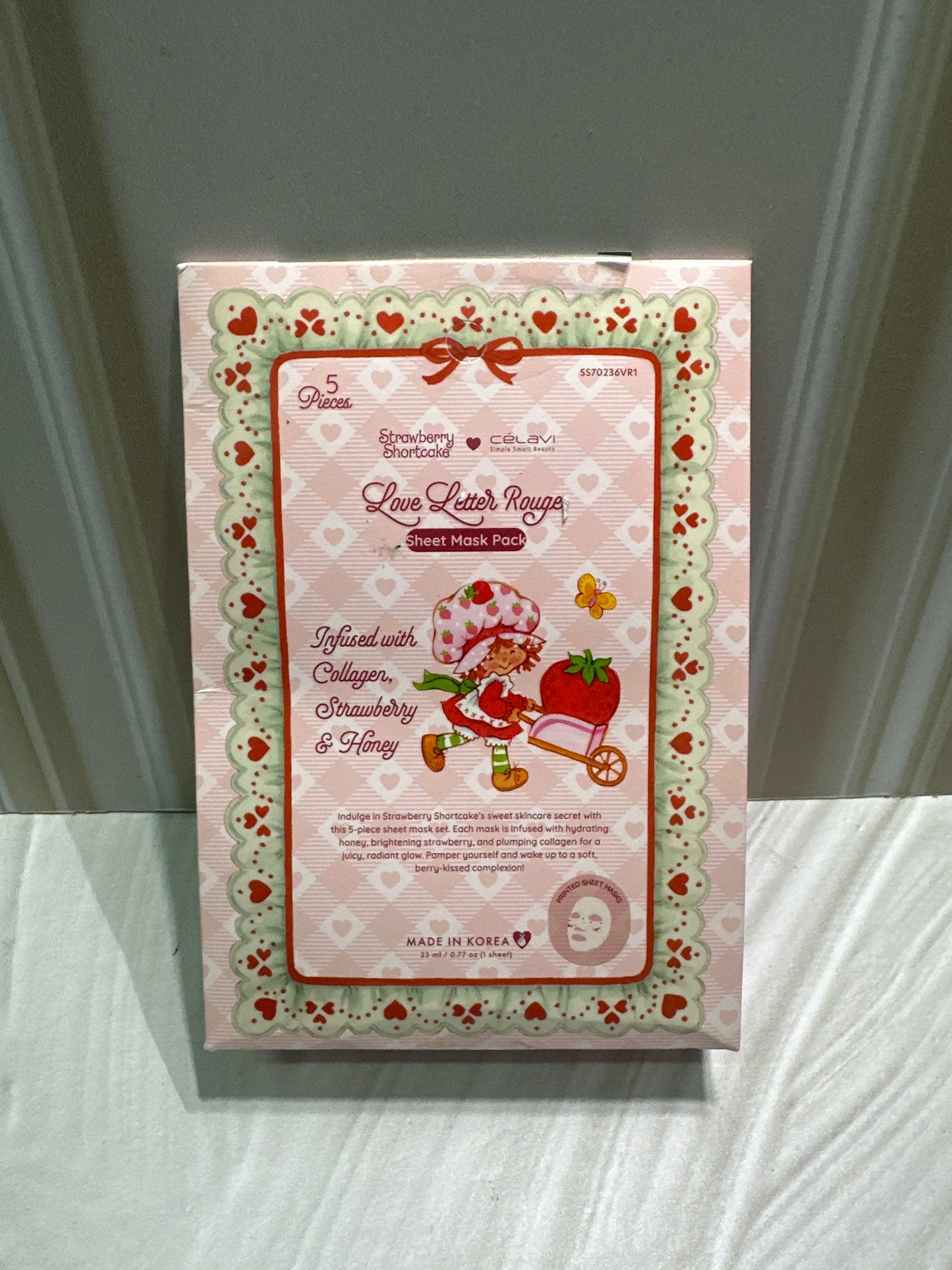 Mascarillas Strawberry Shortcake