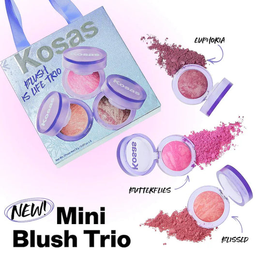 Kosas Mini Blush is Life Trio