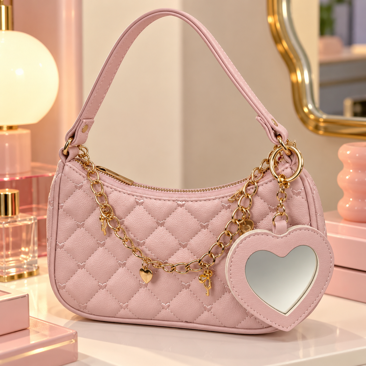 Cartera para Niñas Rosadita