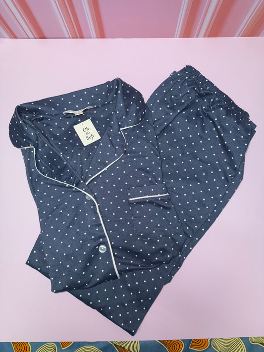 Navy & White Dots💙🤍Pijama