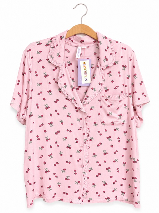 Pijama de Short Fresas