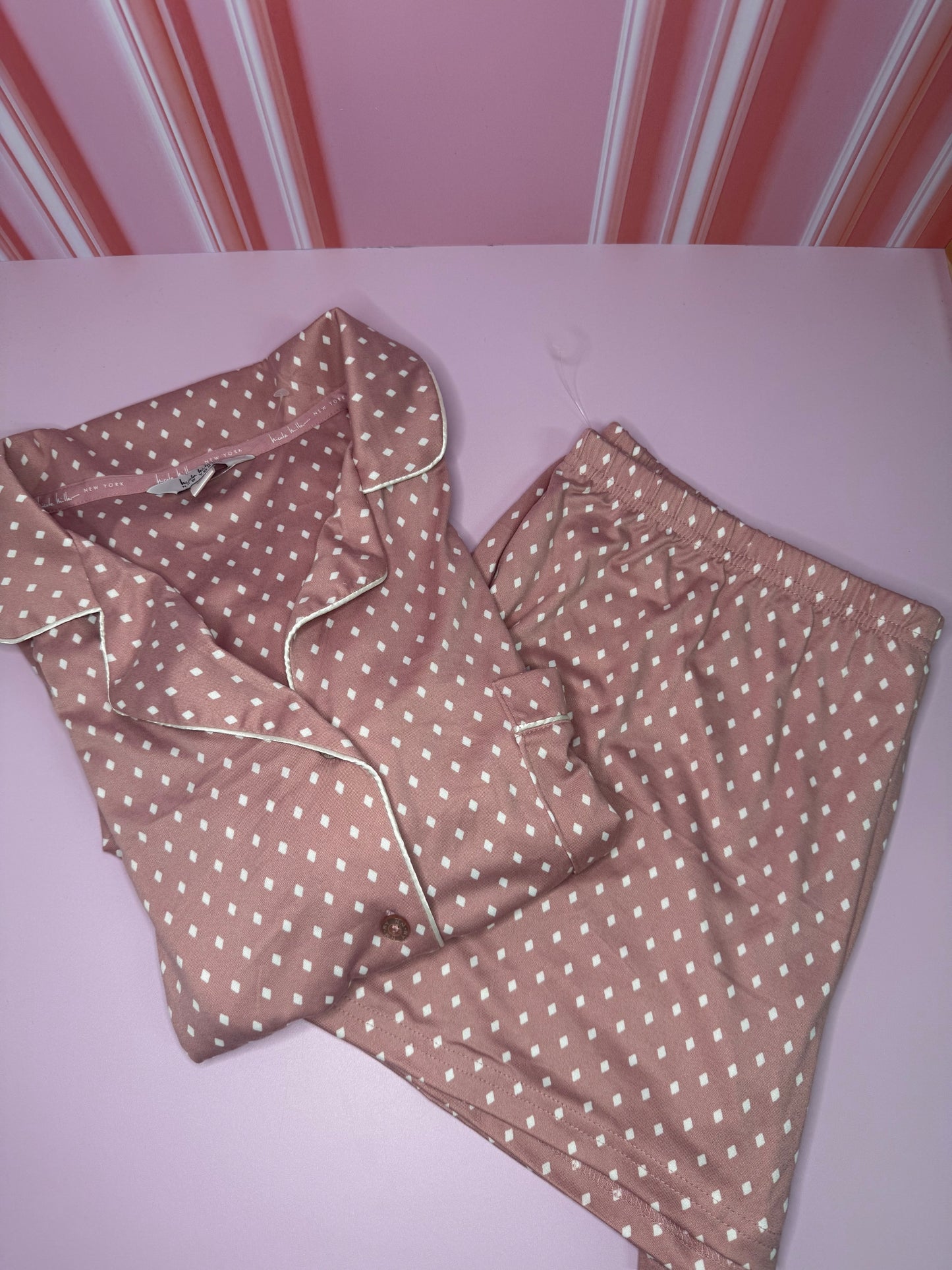 Pink & White Dots🎀🤍 Pijama Short