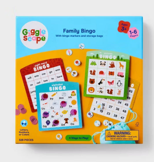 GiggleScape Family Bingo🔥
