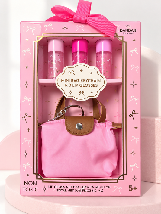 Kit Mini Bolso y Glosses de Niñas