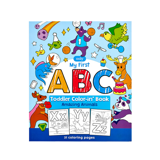 My First ABC🩵 libro de colorear