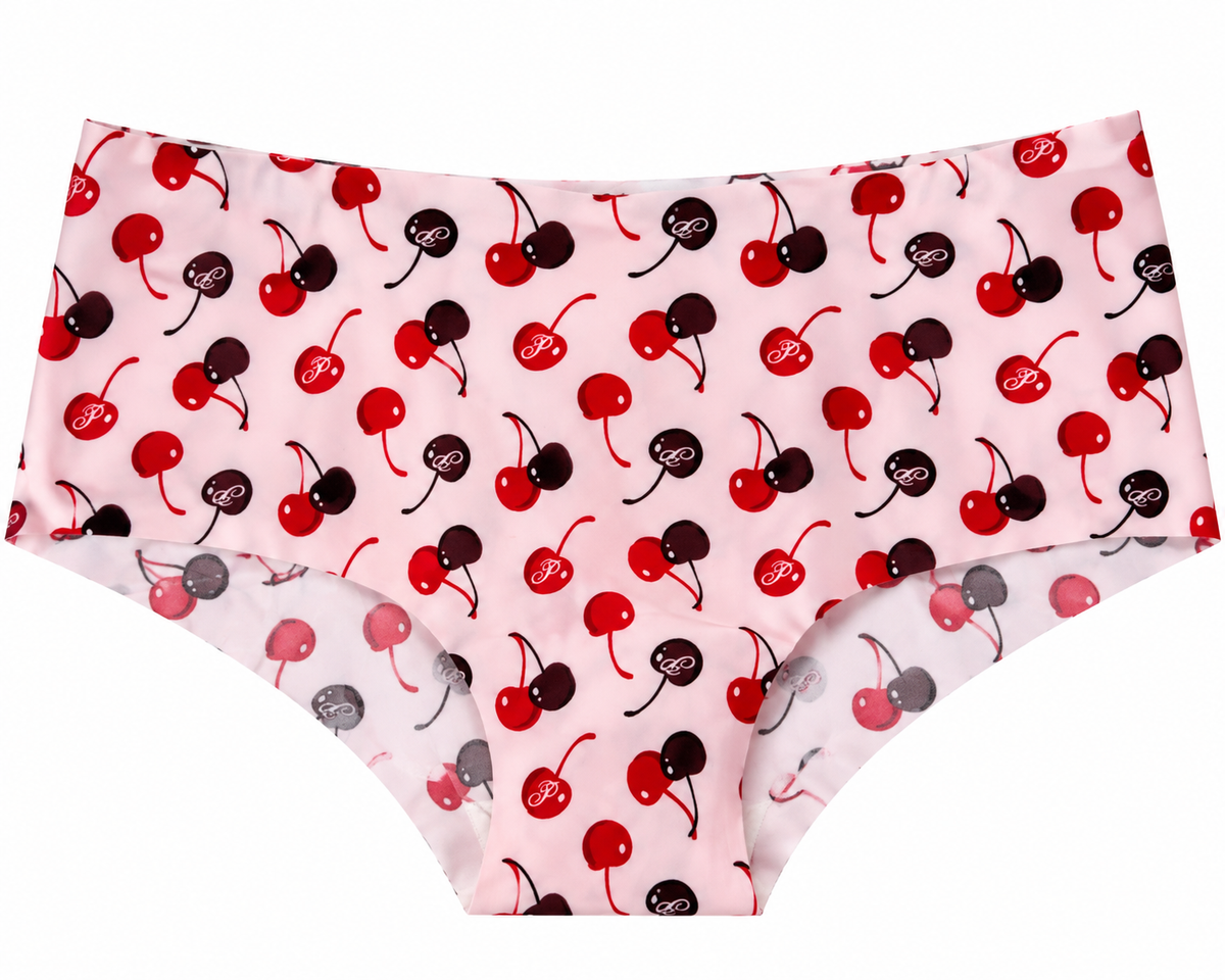 Pantie No Show Cherries 🍒Pink Victoria's Secret