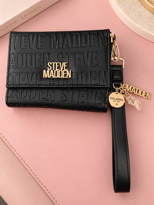 Monedero Steve Madden Negro