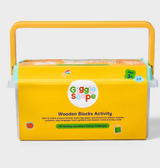 GiggleScape Wooden Blocks Activity🧮