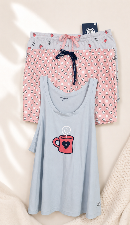 Pijama de 3 piezas Life Is Good