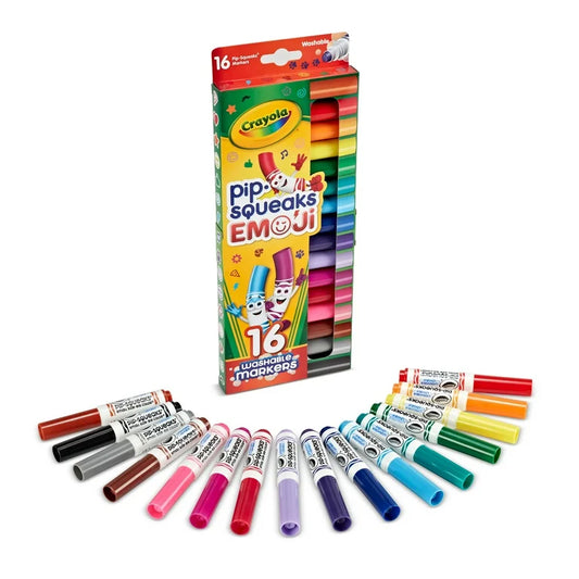 Crayola Pip Squeaks Emoji 16ct Stamper Markers