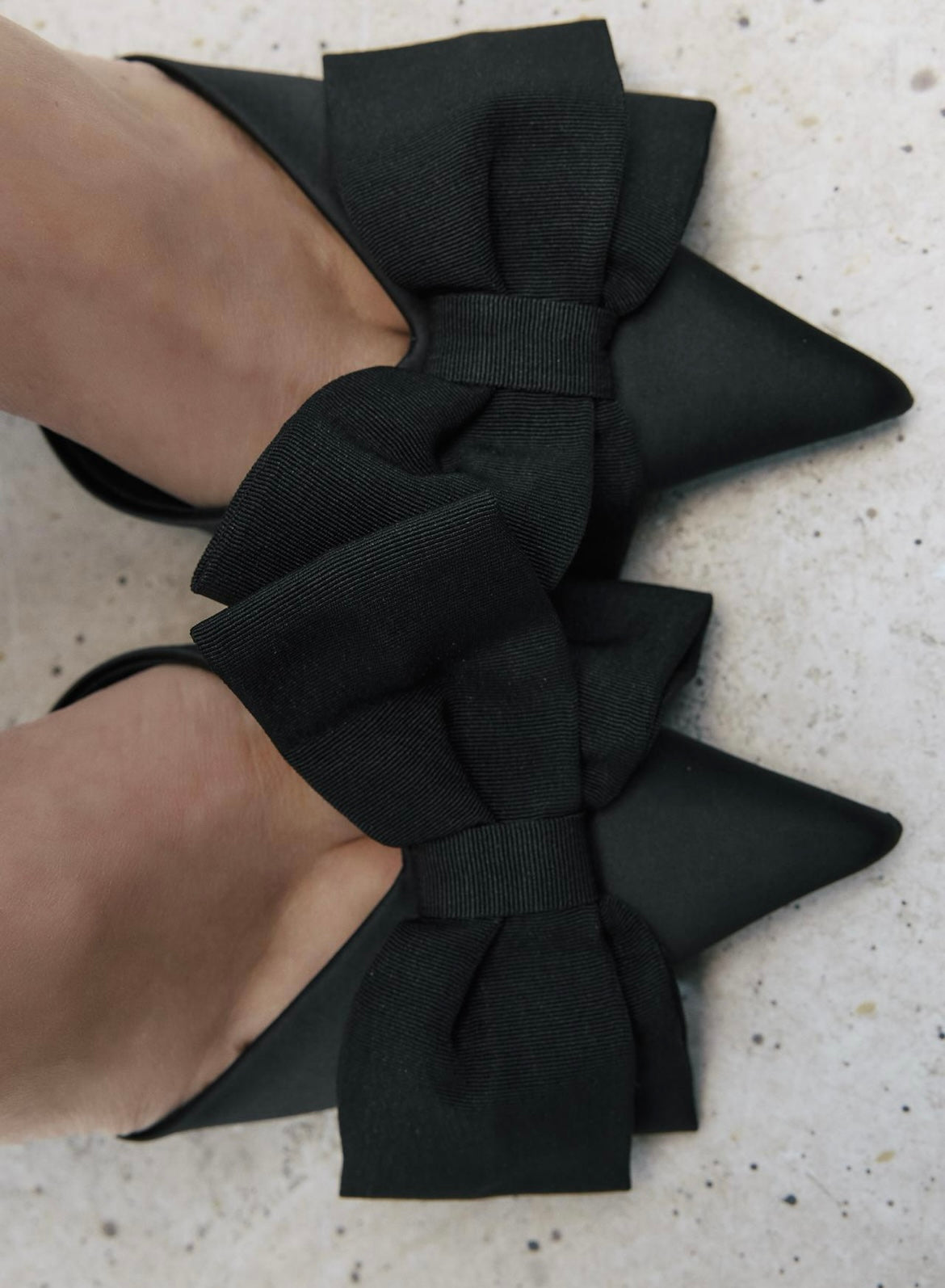 Tacón Lazo Negro 🎀♠️