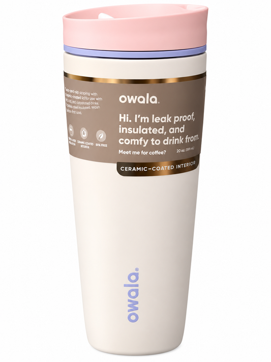 Owala SmoothSip® Slider Ceramic Interior 20oz Candy Coated