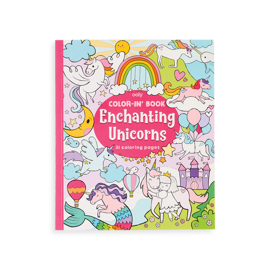 Libro de Colorear Enchanting Unicorns🦄💝
