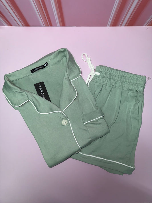 Green💚 Pijama Short