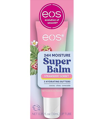 Eos super balm strawberry sorbet