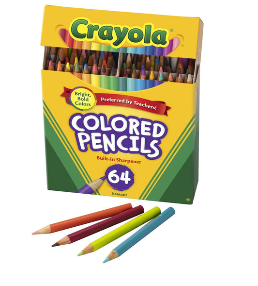 Crayola Colored Pencils 64pcs