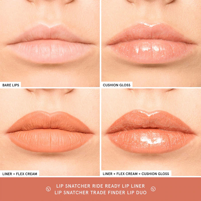 🌟ONE/SIZE by Patrick Starrr🌟
Lip Snatcher Hydrating Liquid Lipstick and Lip Gloss Duo