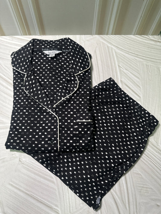 Pijama Negra y Blanco