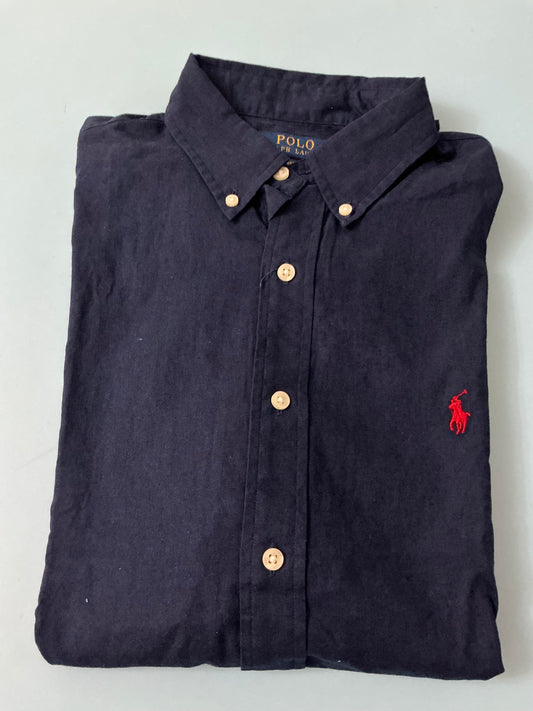 Camisa Polo Ralph Lauren manga corta azul