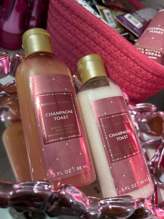 Mini Shampoo & Acondicionador Champagne Toast