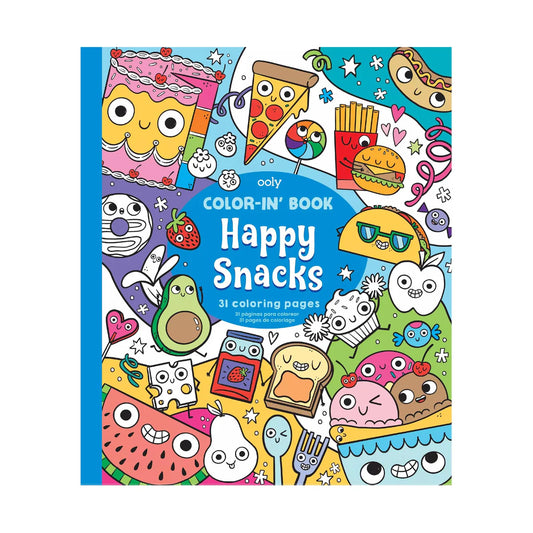 Libro de Colorear Happy Snacks🍓